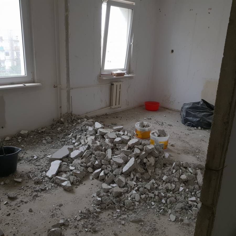 Prezentacja remontu wykończenia wnętrza